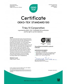 OEKO-TEX - 16.HVN.89191 (2027)